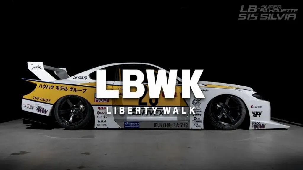 一切皆可宽体 LB Works GTR34剪影模型试玩