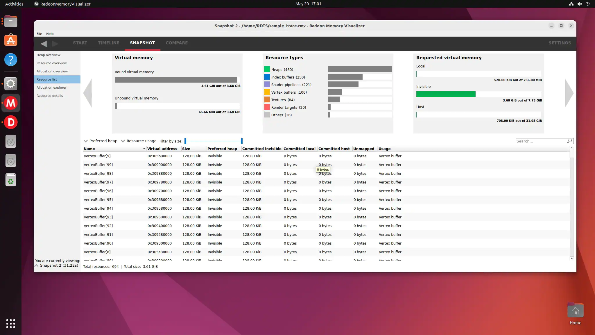 Linux迎来AMD Radeon Memory Visualizer显存可视化工具支持