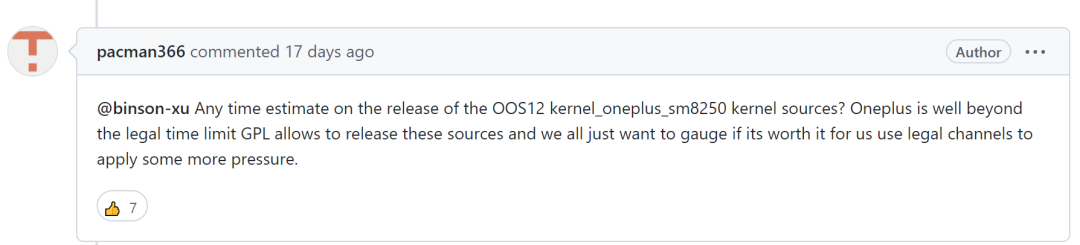 一加疑违反GPL协议，迟迟不公布OxygenOS 12源码惹怒网友