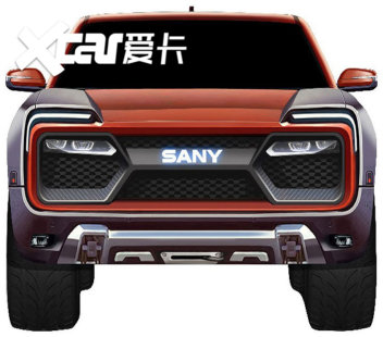 弯道超车？三一重工皮卡效果图被曝光