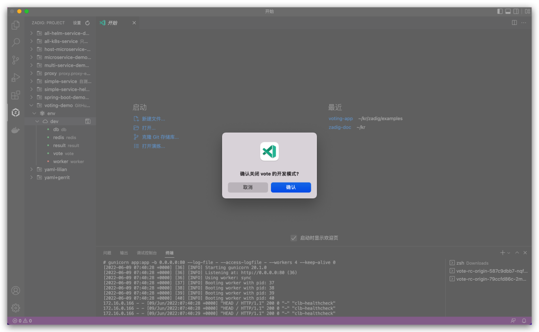 Zadig 正式推出 VS Code 插件，本地开发更高效