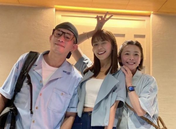 林萱瑜晒「贴脸照」依偎Junior！超闪生日大礼甜喊：谢谢葛格