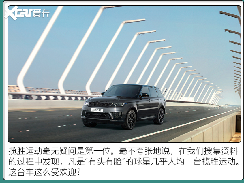 英超球队球员都开什么车（英超球星都喜欢开啥车？少不了大G 揽胜 法拉利）