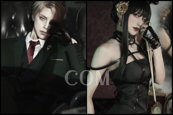 日本的Coser ウィル（@wiru_son）一人分饰两角实在太强啦！-哪边嗨