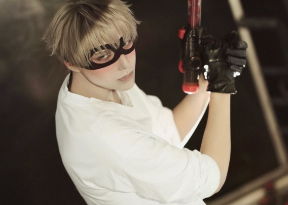 日本的Coser ウィル（@wiru_son）一人分饰两角实在太强啦！-哪边嗨