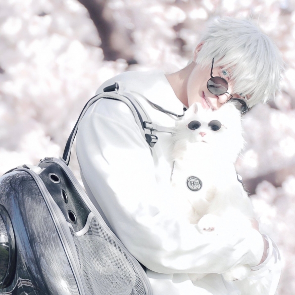 日本的Coser ウィル（@wiru_son）一人分饰两角实在太强啦！-哪边嗨