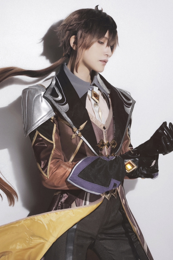 日本的Coser ウィル（@wiru_son）一人分饰两角实在太强啦！-哪边嗨