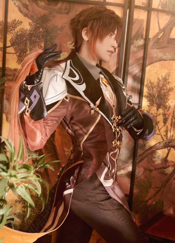 日本的Coser ウィル（@wiru_son）一人分饰两角实在太强啦！-哪边嗨