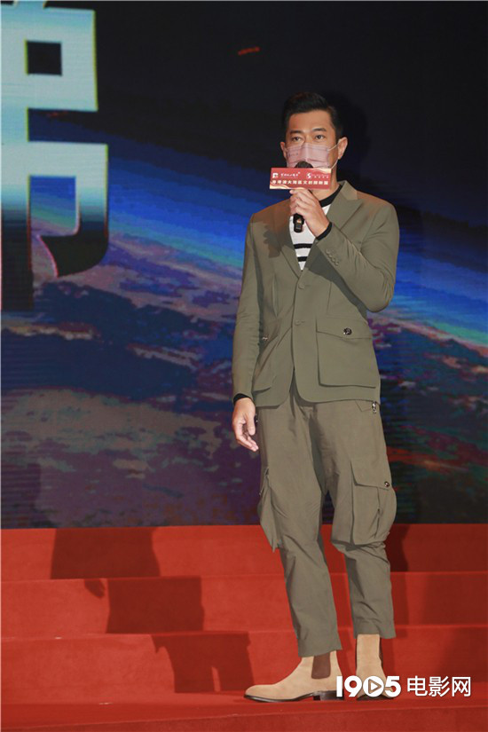 古天乐监制科幻片《天梯》鼓励青年投身电影事业