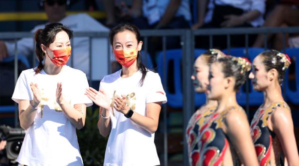 东京奥运会都有哪些艺术(“在突破中传承，在传承中突破”——中国花游“远眺”巴黎奥运会)