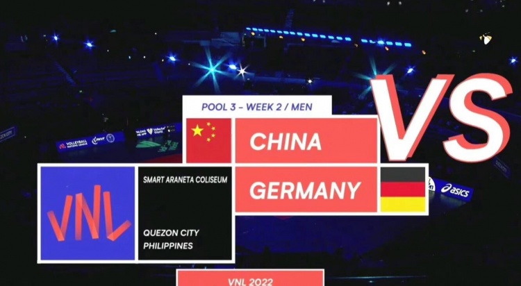 中国男排VS德国男排比赛取消，中国男排被判3-0德国