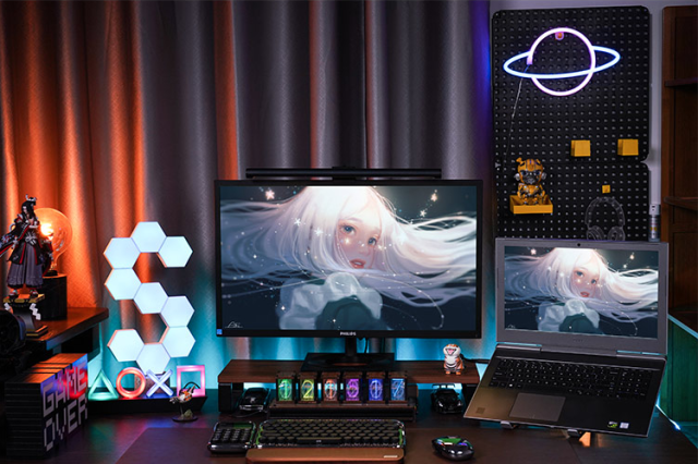 绚烂色彩的OLED，这台飞利浦27英寸显示器或许适合你