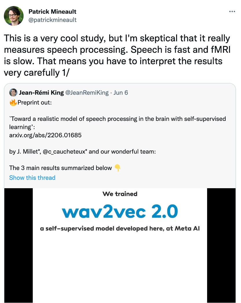 研究发现AI深度学习也有类似“前额叶皮层”，杨立昆点赞