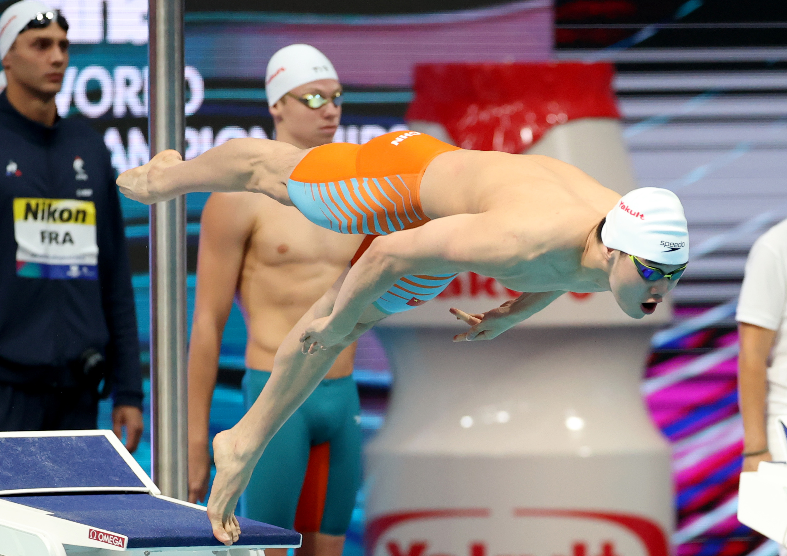 （体育）游泳——世锦赛：中国队获得男子4x200米自由泳接力第八名