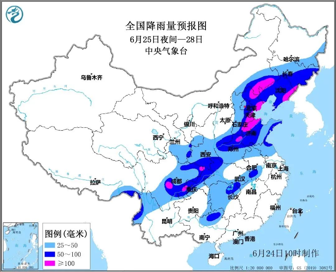 北方将现入汛以来最强降雨 华北黄淮雨势猛烈谨防旱涝急转