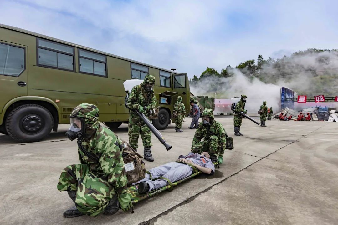 联勤联动保战力 实战实训砺精兵——武警湖南总队与驻地部队医院联合