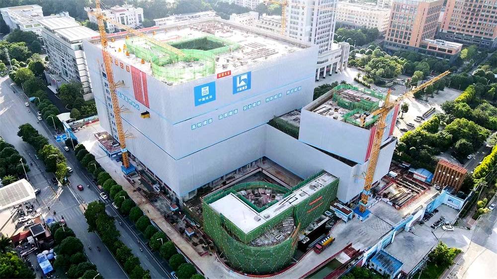提前60天！广西儿童医疗中心主体结构封顶