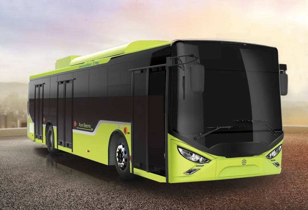 出口德国丨甘肃首台欧盟标准纯电动公交车下线