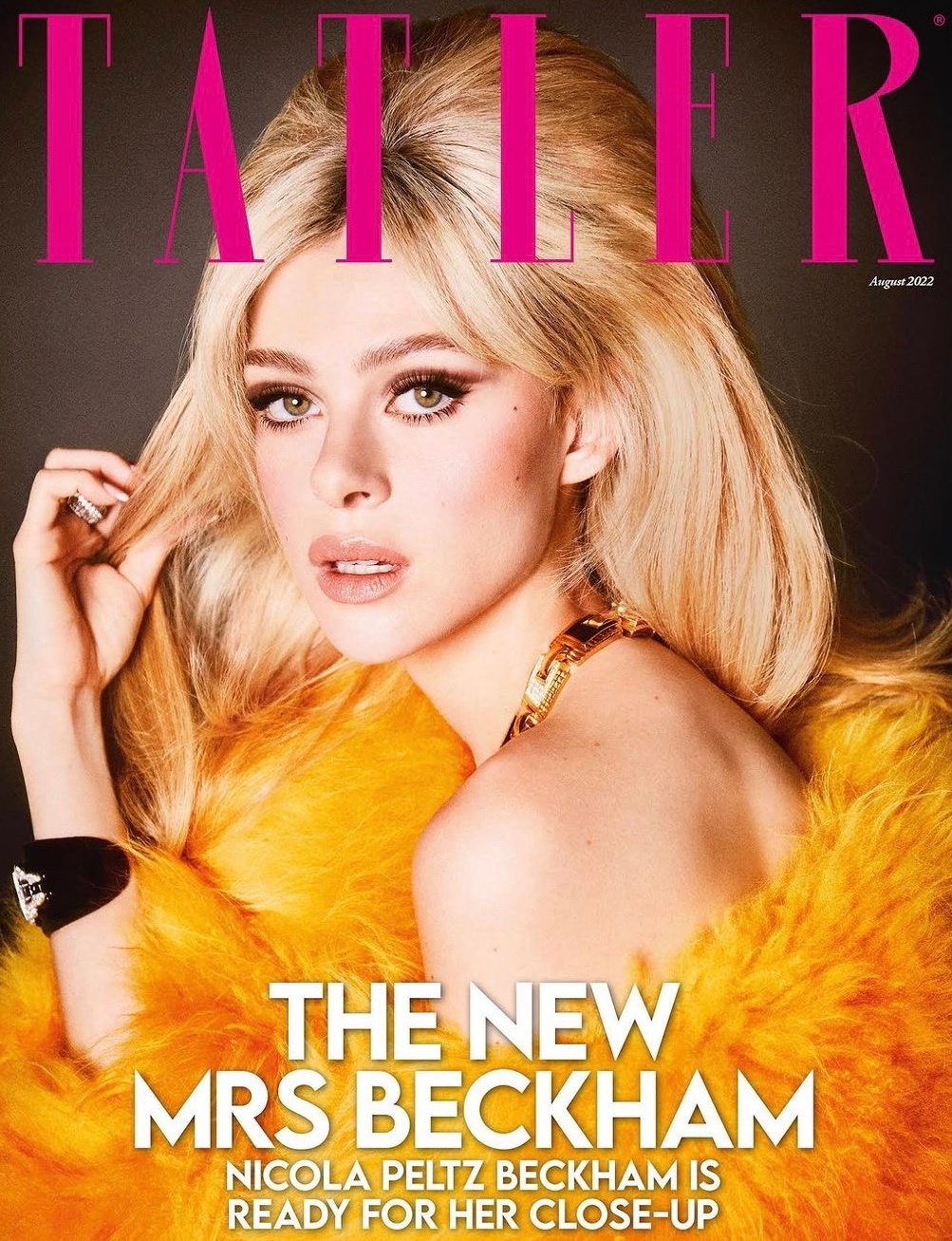 贝克汉姆大儿媳妇时尚大片曝光！首次用“贝嫂”身份热度高 气质独特气场强