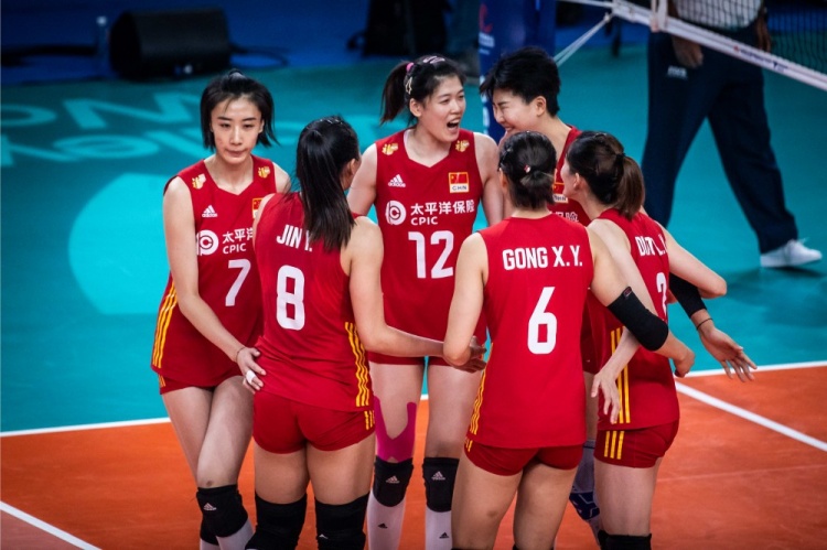 世界女排联赛：中国女排3-1韩国女排，送对方12连败