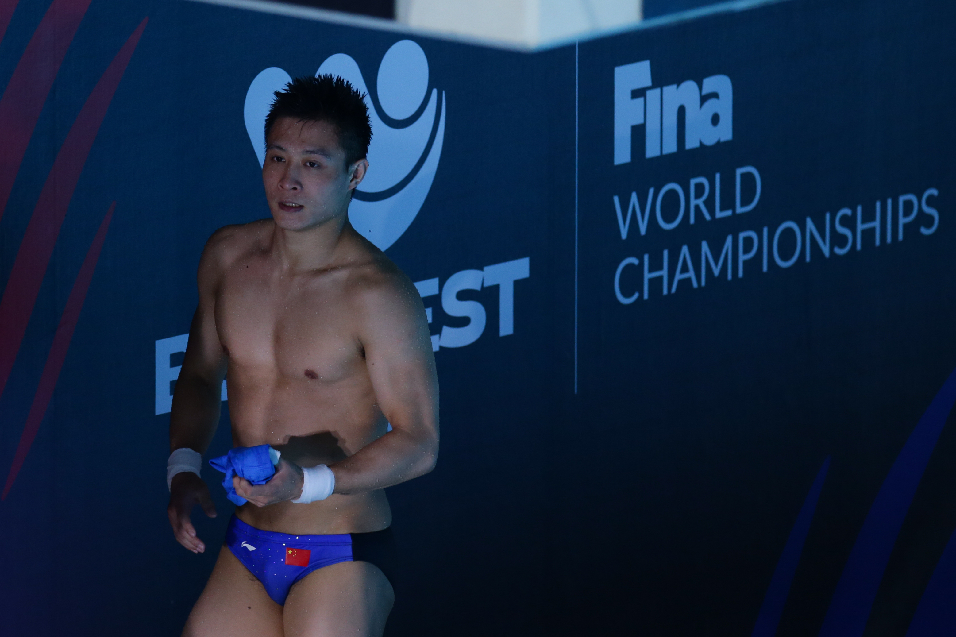 （游泳世锦赛）跳水——杨健获得男子10米台冠军