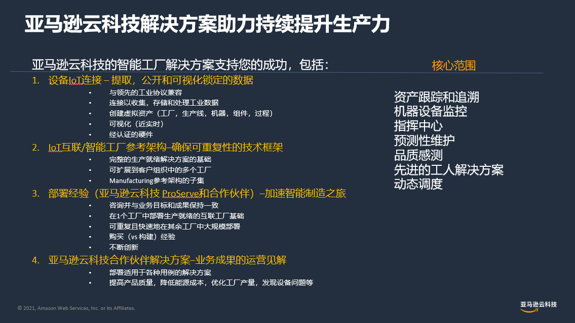 亚马逊云科技：乘“云”驾“物”，开启下一次工业革命