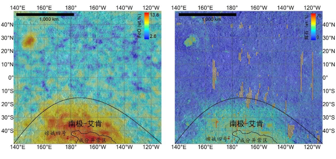 嫦娥四号完成第44月昼工作 研究成果揭秘月球南极-艾肯盆地成分异常区成因