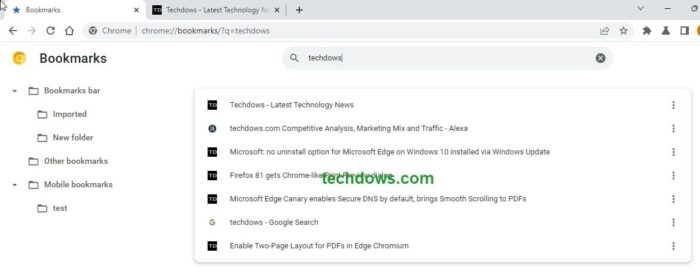 Chrome可从多功能地址栏搜索书签、标签页和历史记录