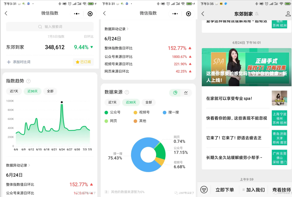 “宅”经济下的O2O上门按摩服务行业：东郊到家竞品分析