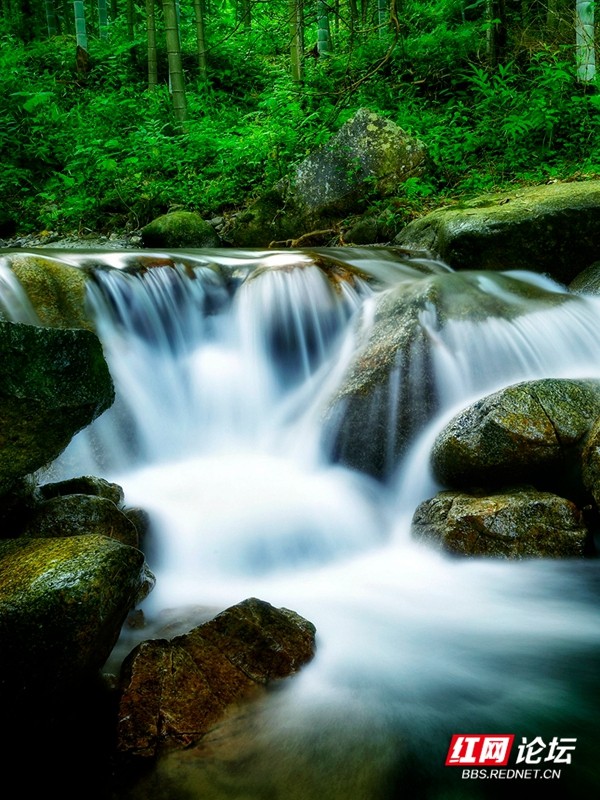夏日炎炎何处去？陶醉在炎陵九曲水瀑布群