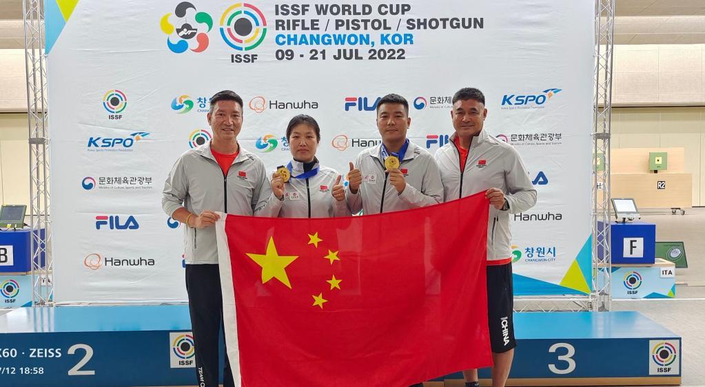 2020年射击世界杯（射击世界杯韩国站：中国选手包揽男、女飞碟多向冠军）