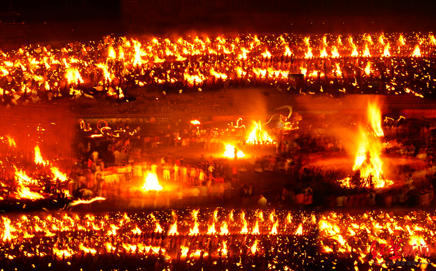 火把节凉山火把节7月22日至28日在昭觉县举行