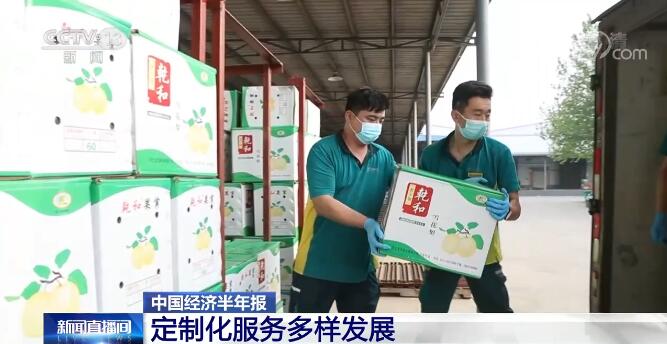 中国经济半年报 | 我国邮政快递行业与多产业协同发展 推动定制化服务多样性
