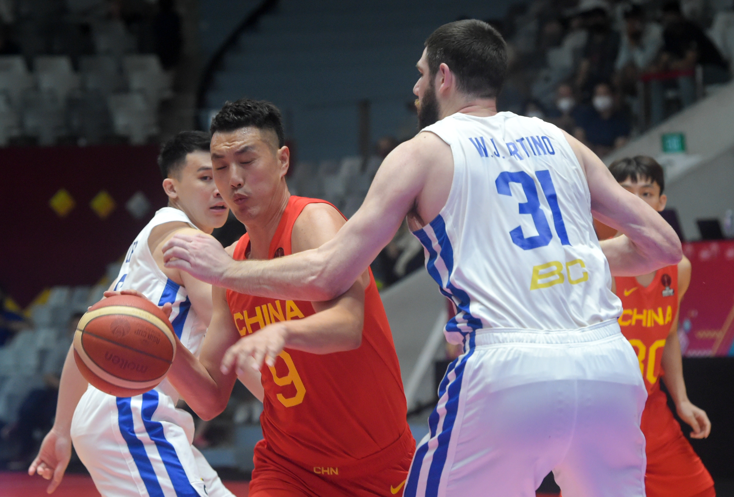 （体育）篮球——亚洲杯小组赛：中国队胜中国台北队