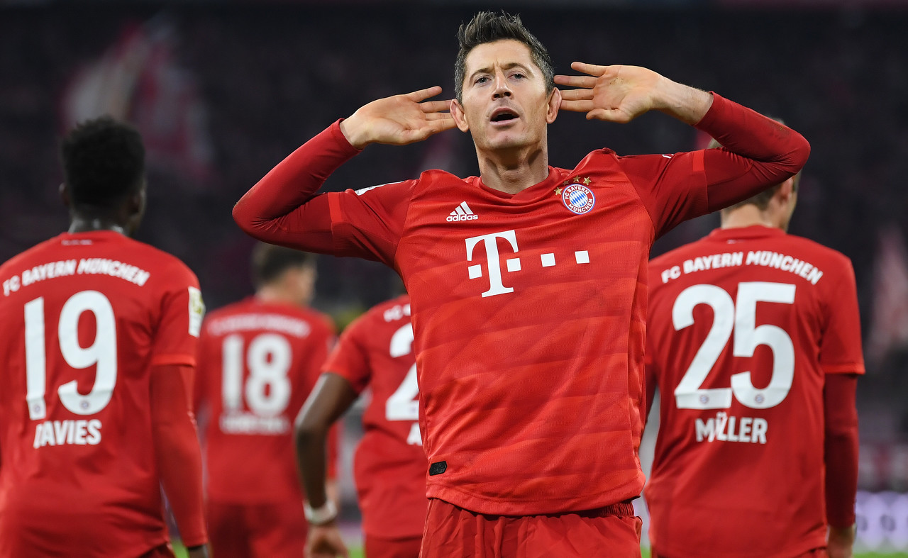 各赛季德甲冠军（告别莱万！德甲官方盘点纪录：单赛季最多进球，联赛历史第二射手）-趣拿体育