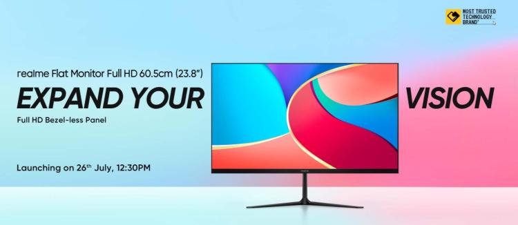 Realme 计划在印度发布首款显示器