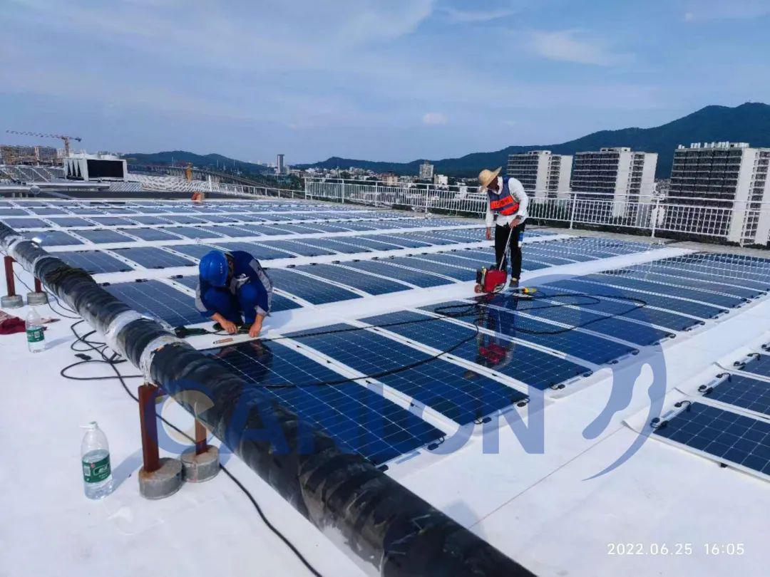 精品凯伦｜“空中花园”来啦！这座新能源示范工程采用了凯伦屋面光伏技术方案