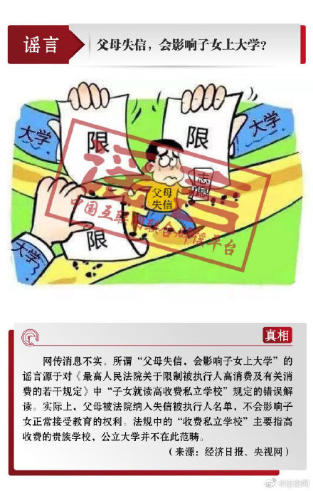 打击网络谣言共建清朗家园 中国互联网联合辟谣平台6月辟谣榜