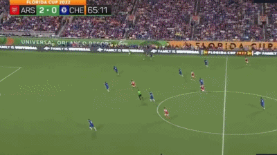 阿森纳VS切尔西集锦（友谊赛-热苏斯破门厄德高萨卡建功 阿森纳4-0大胜切尔西）