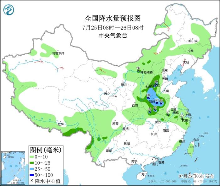 江南华南等地高温天气持续 北方地区将有一次较明显降雨过程