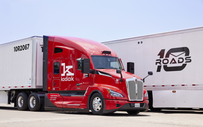 科迪亚克机器人公司在美国多州之间试行自动驾驶卡车运输