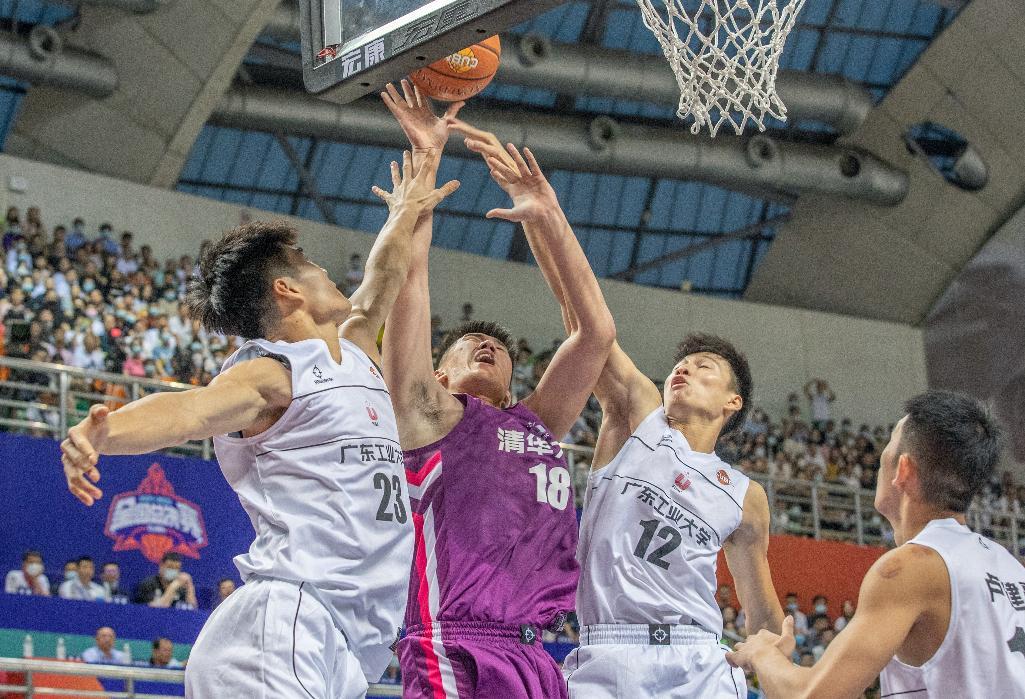 （体育）（2）篮球——CUBA总决赛：清华大学对阵广东工业大学
