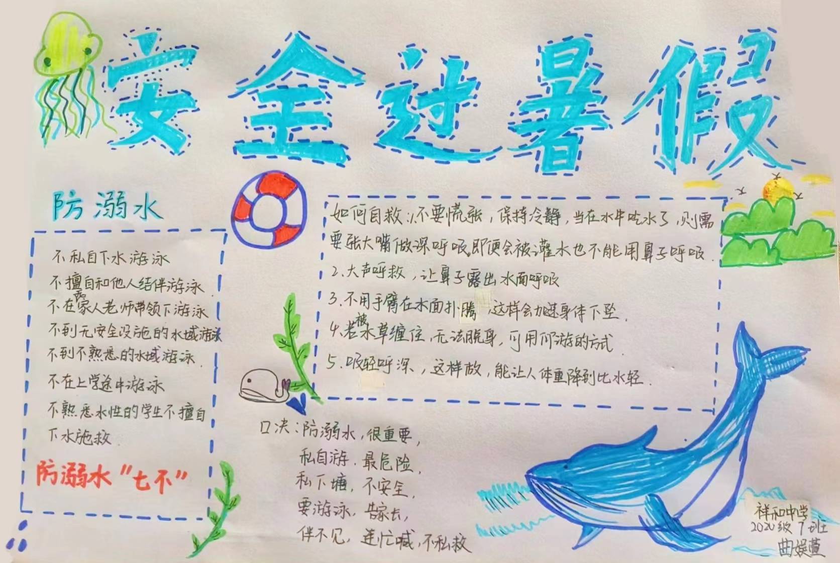 热爱生命手抄报（热爱生命手抄报一等奖）