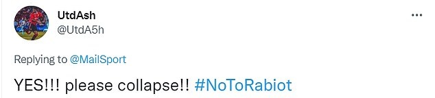 曼联vs拉比奥特（曼联引进拉比奥特受阻，球迷社媒欢呼：快开派对，他是错误人选）