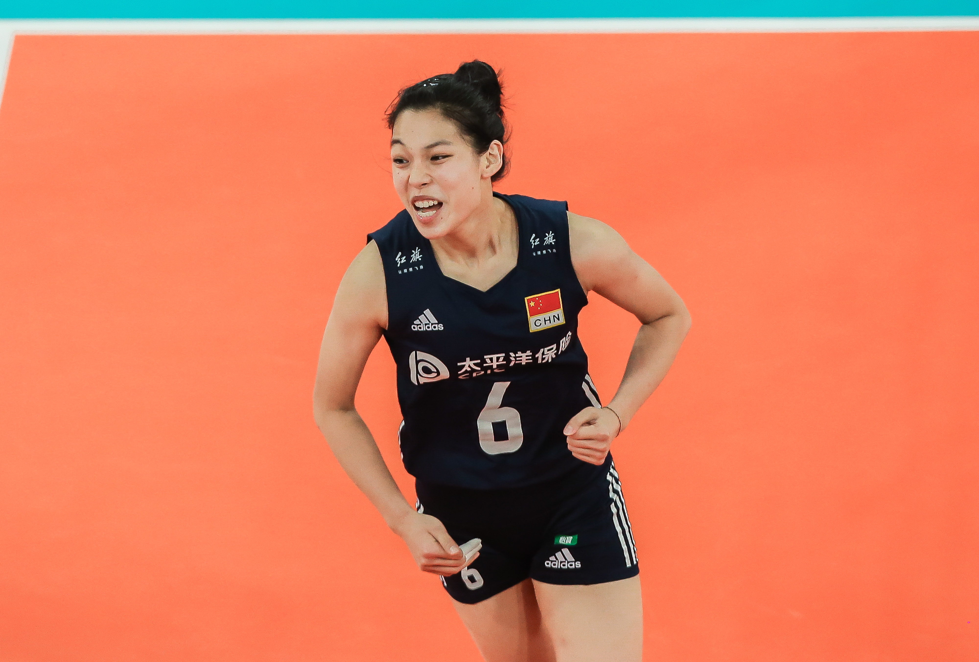 （体育）排球——女排亚洲杯：中国队晋级半决赛