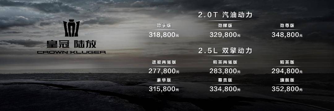 再创性能巅峰 一汽丰田皇冠陆放2.0T登场