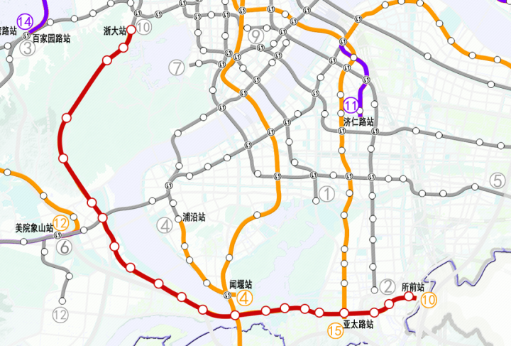 杭州地铁10号线 杭州地铁10号线南延线-文化号