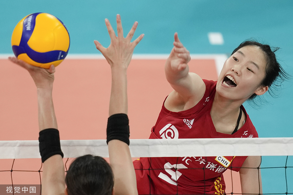 未来是你们的！年轻的中国女排1-3日本，无缘亚洲杯冠军