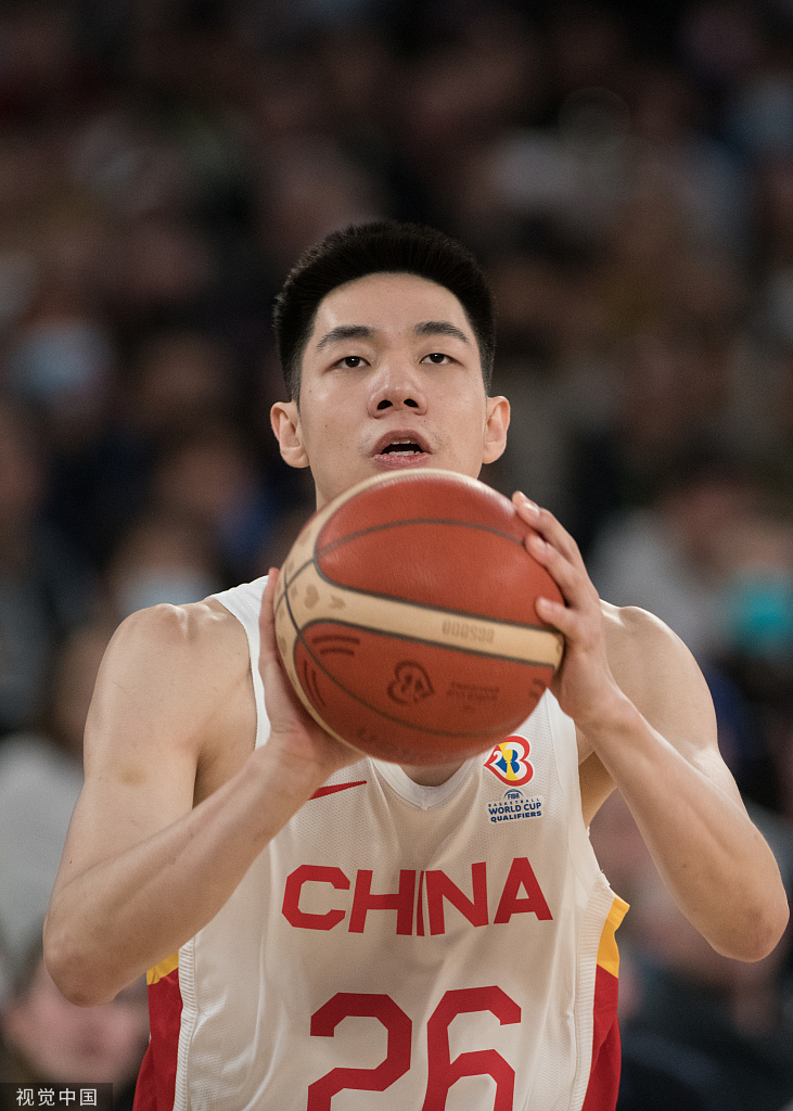 周琦22分！中国男篮80-67巴林，结束今夏全部国际比赛