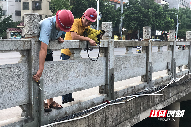 临武对全县桥梁护栏进行“体检”并加固确保运行安全